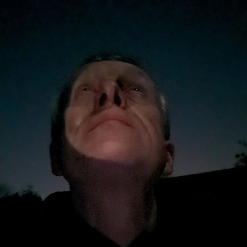 Moon on face